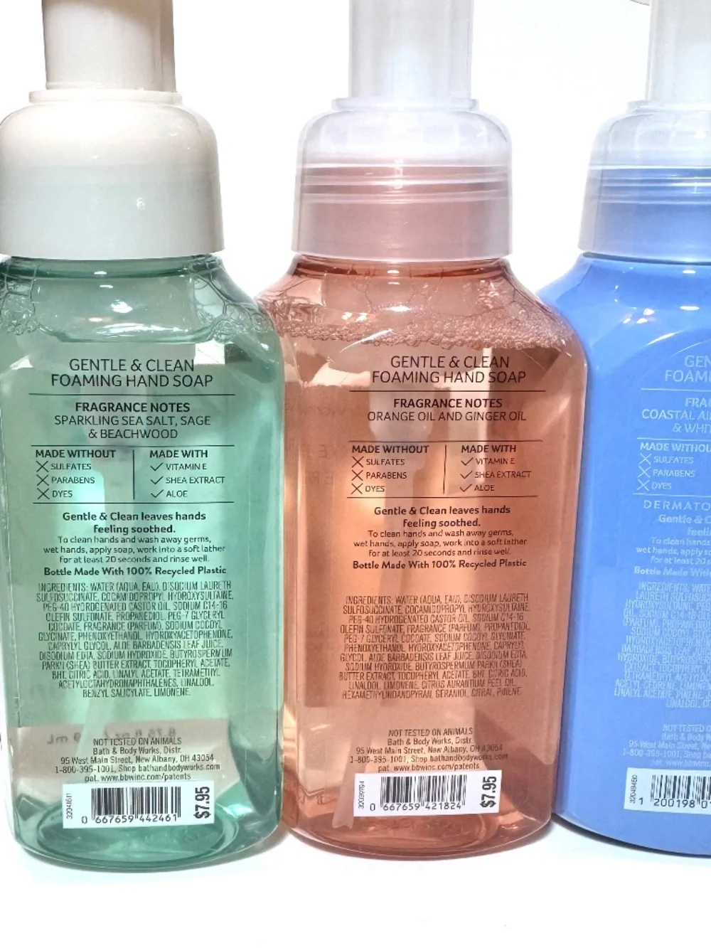 FOAMING HAND SOAP Variety 4 pk